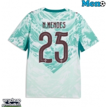 Portugal Nuno Mendes #25 Replica Away Shirt World Cup 2026 Short Sleeve